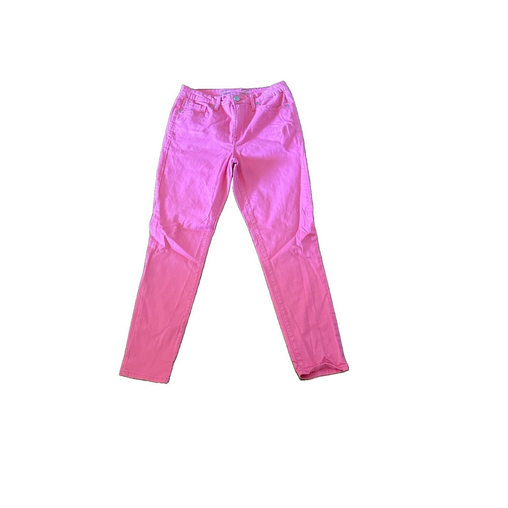Seven Pink Jeans High Rise Hollywood Skinny Size 10